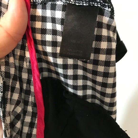 ⏳DONATING 4/20⏳ Gingham Cuffed Trouser Shorts - Picture 8 of 8